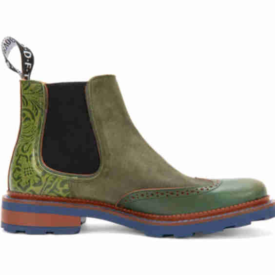 Zedkiel Brogue Chelsea Boots