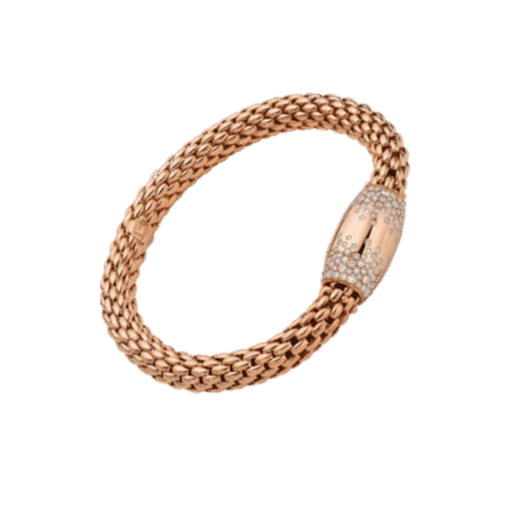 Flexit Bracelet With Diamond Pave