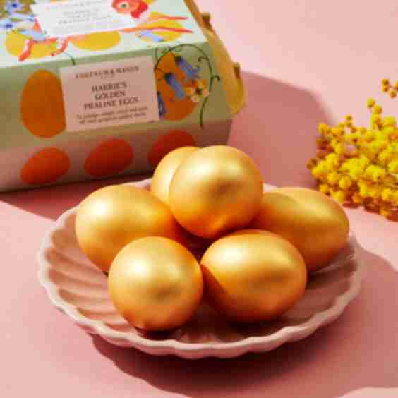 Golden Praline Eggs