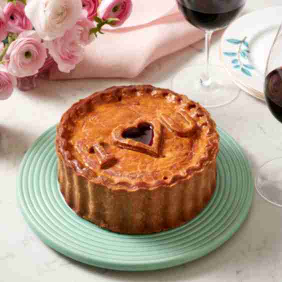Valentine's 'I Love You' Pie
