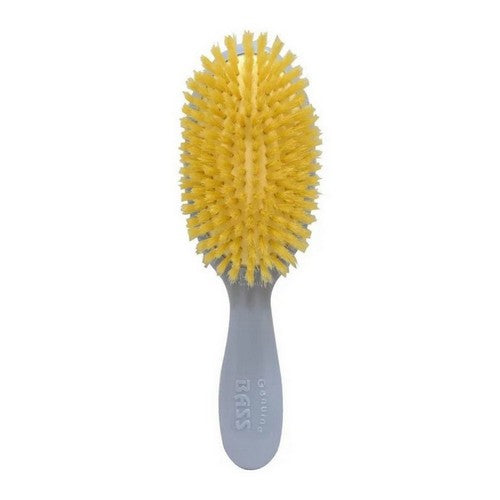 Bb2B Baby Extra Small Oval Style Hairbrush with Natural Bristles 