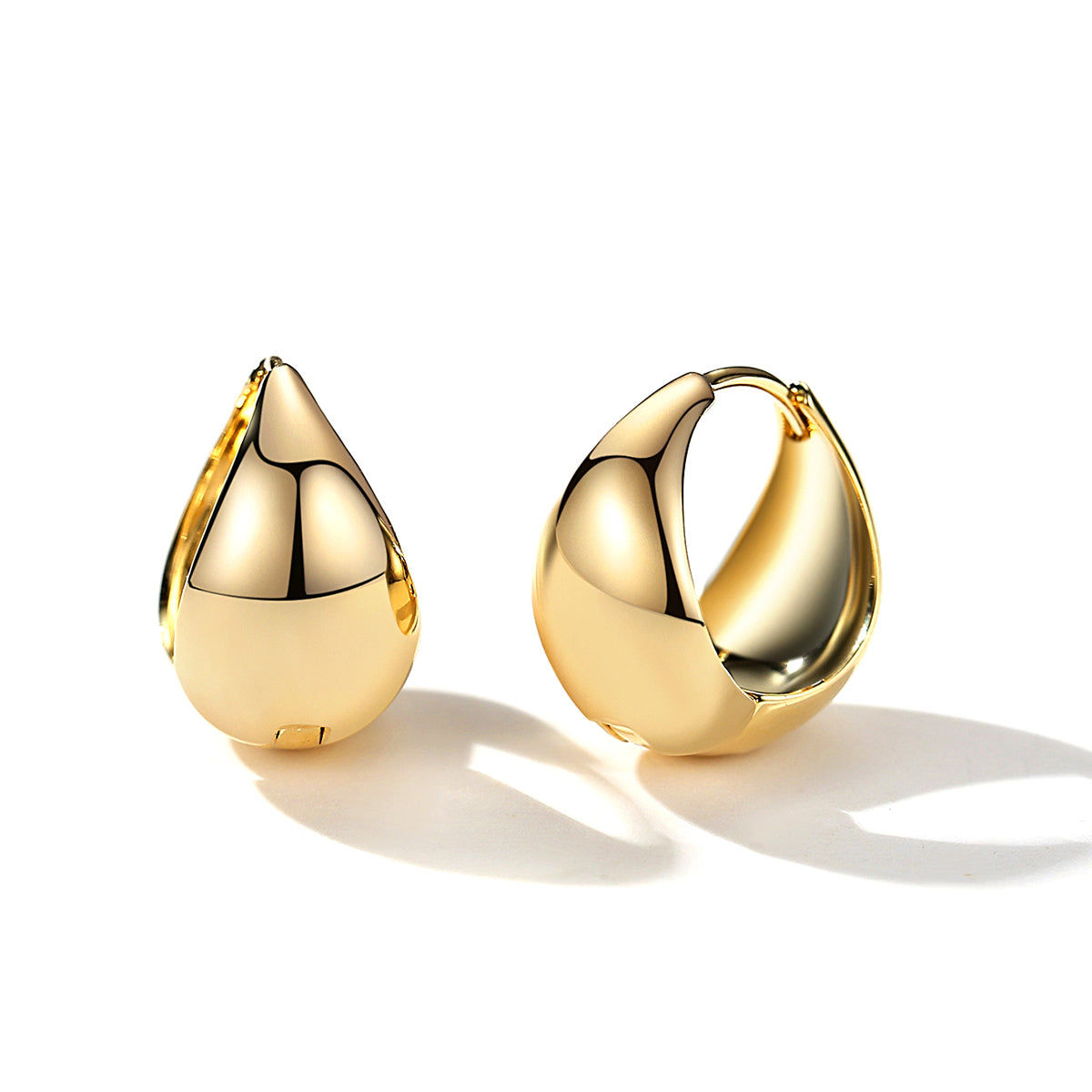 Chunky Hoop Earrings