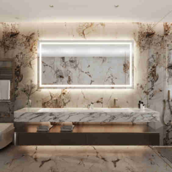 Dimmable Backlit Mirror Harmony 70 X 32