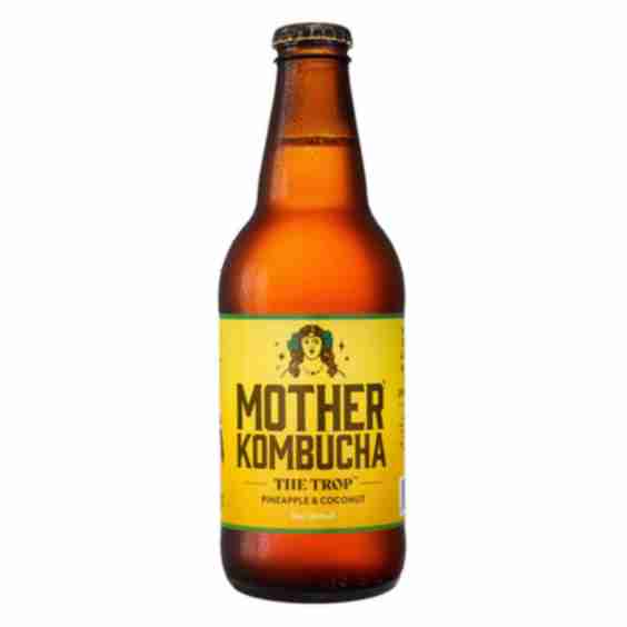 The Trop Pineapple & Coconut Kombucha 12 oz