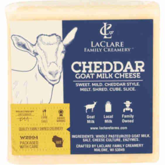 Cheddar Goat Milk Cheese