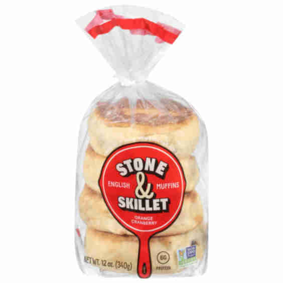 Orange Cranberry English Muffins