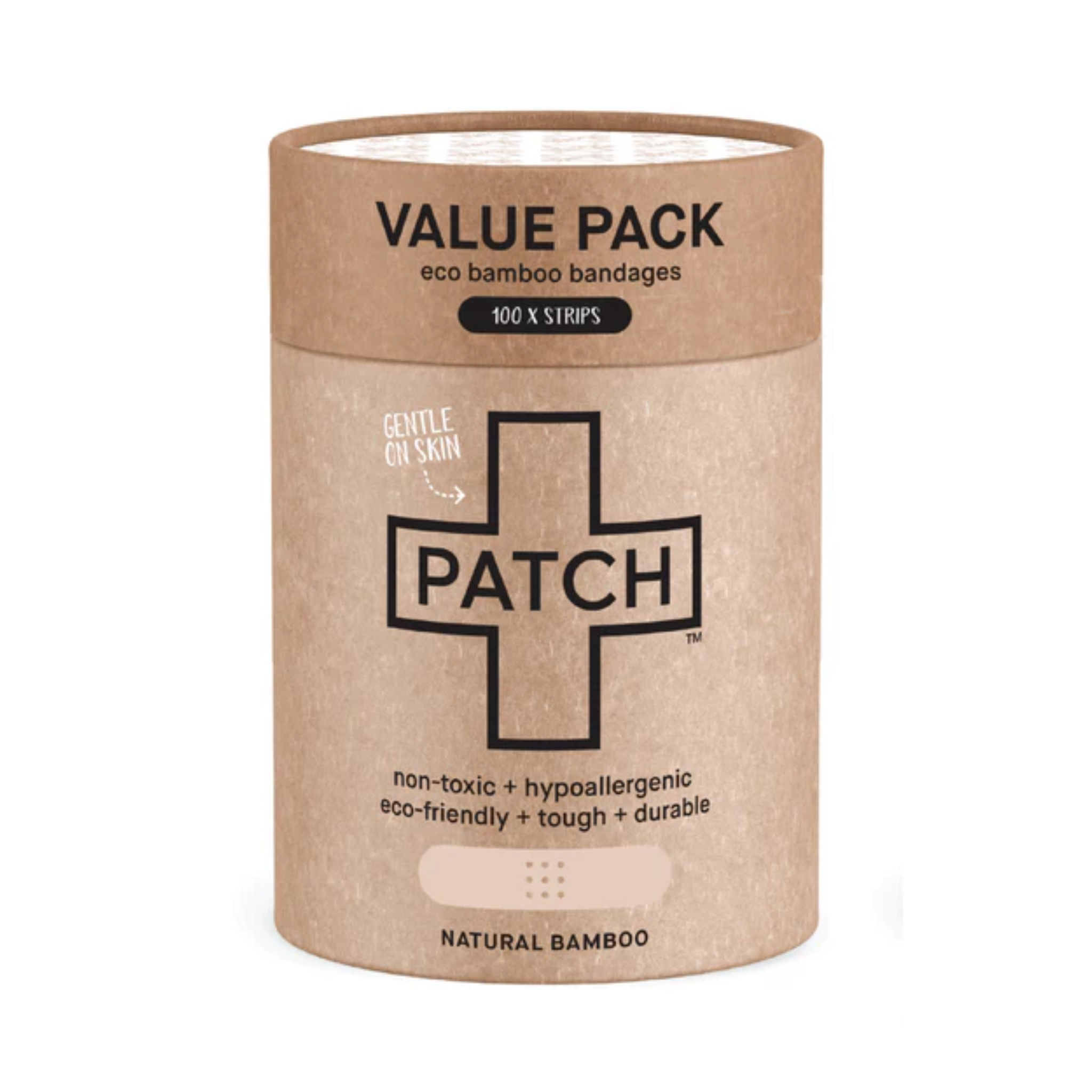 Eco Value Pack 100 Bamboo Bandages
