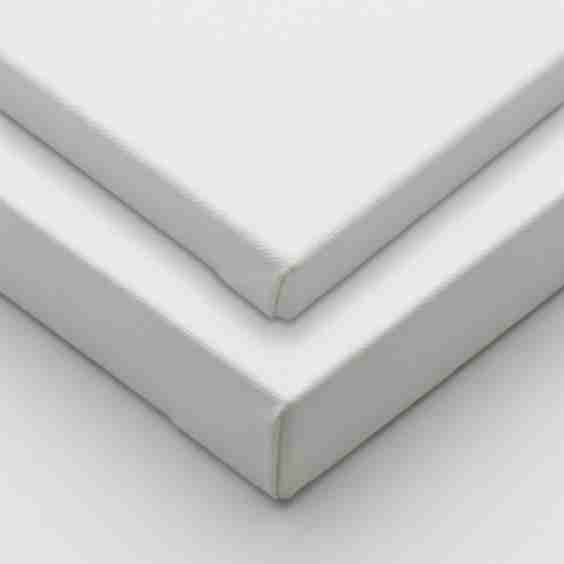 Premium Primed Stretched Cotton Canvas 10 Oz