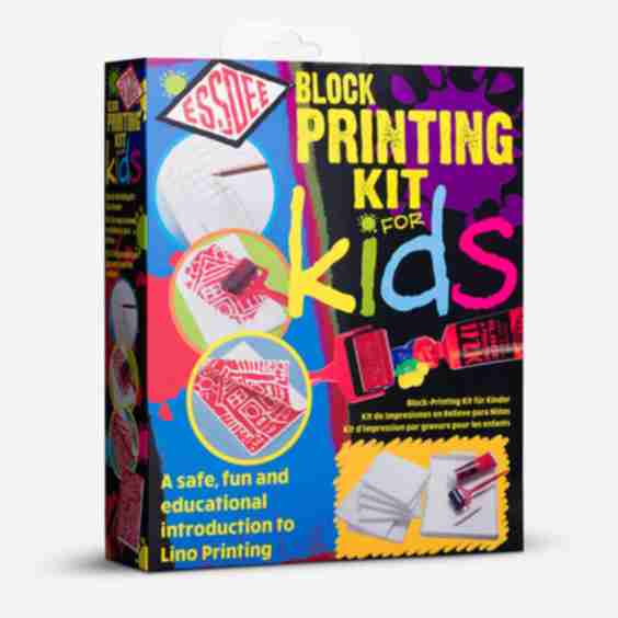 Essdee Block Printing Kit for Kids