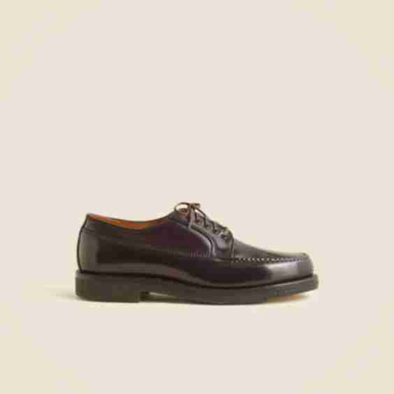 Alden x J.Crew City Bluchers in Cordovan Leather