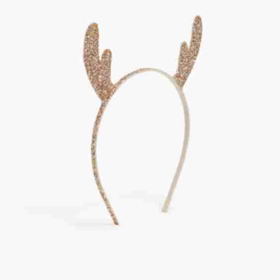 Girls Glitter Antler Headband