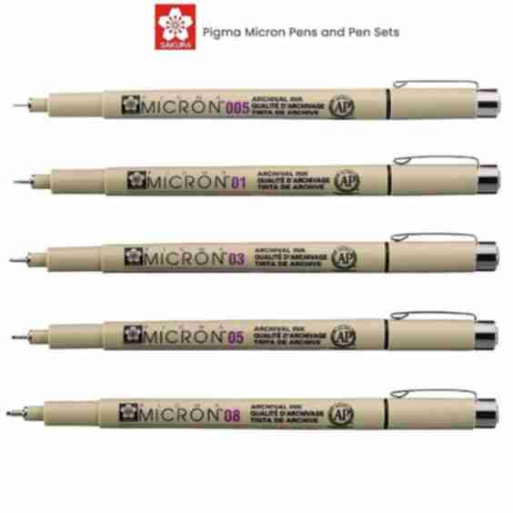 Pigma Micron Pens