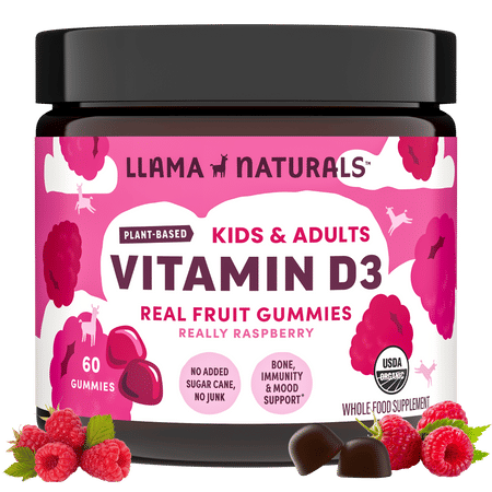 Vitamin D 3 Gummies Raspberry 60 Ct