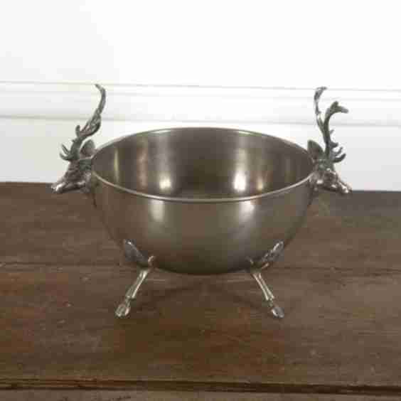 Vintage Spanish Stag Bowl