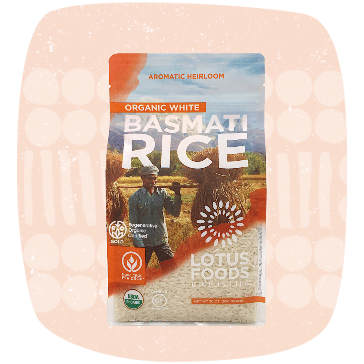 Regenerative Organic White Basmati Rice