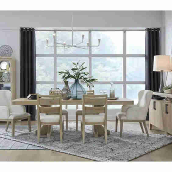Dining Table 4 Chairs 2 Arm Chairs