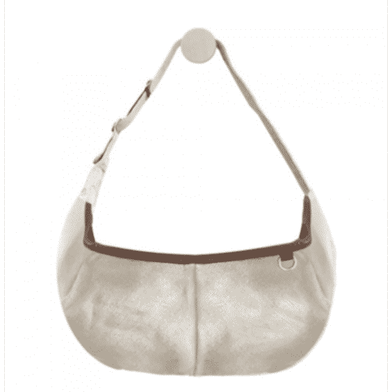 Komodo Linen/Chocolate Shoulder Bag (Large Size)