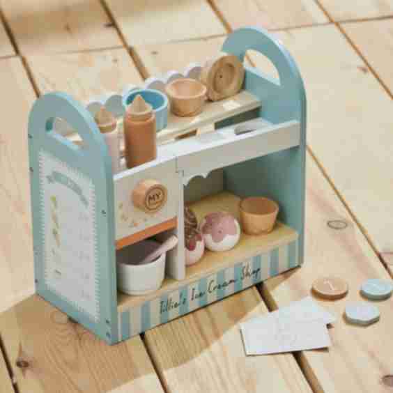 Personalised Table Top Ice Cream Shop Toy Fsc