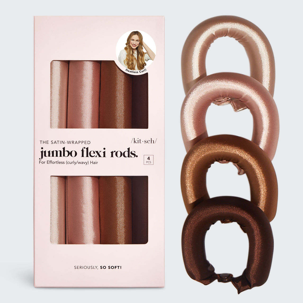 Rosewood Jumbo Satin Flexi Rods