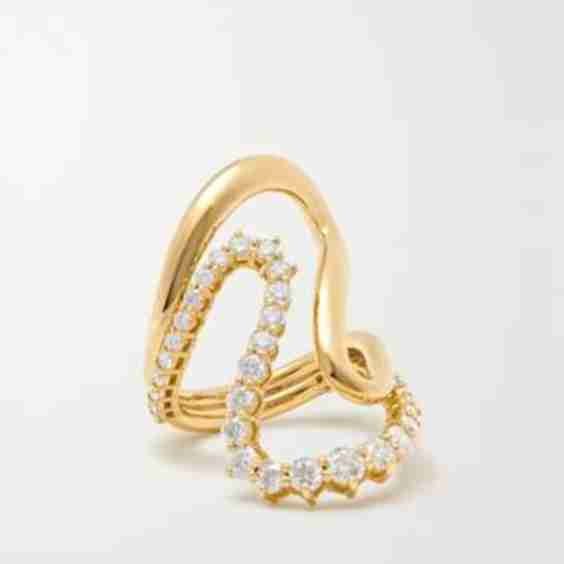 Hannah 18-Karat Gold Diamond Ring