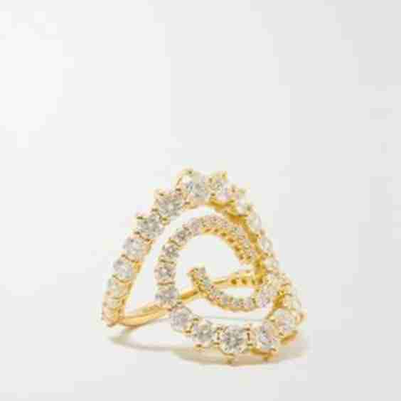Riley 18-Karat Gold Diamond Ring