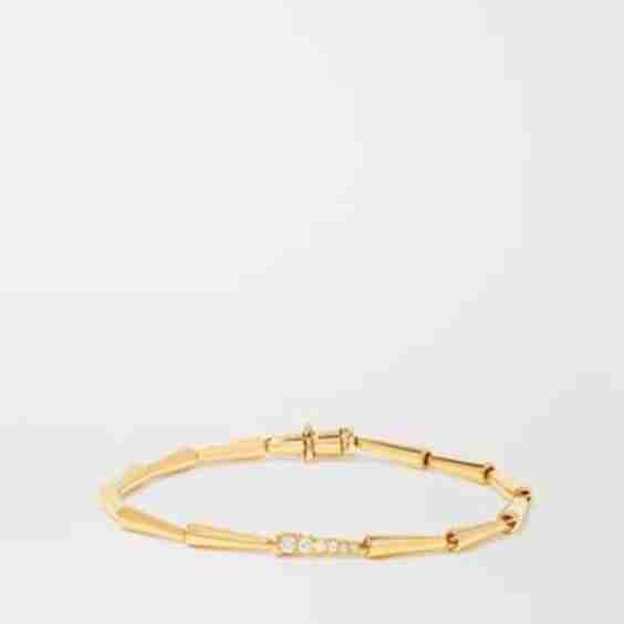 Lola 18-Karat Gold Diamond Bracelet