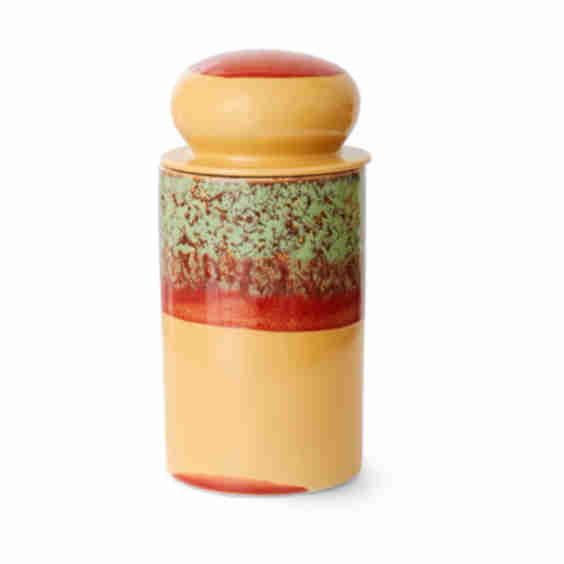 70s Ceramics Storage Jar