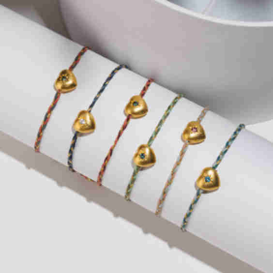 Couer / Lucky Charm bracelet