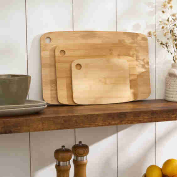 Wooden Chopping Boards- 3 Pack