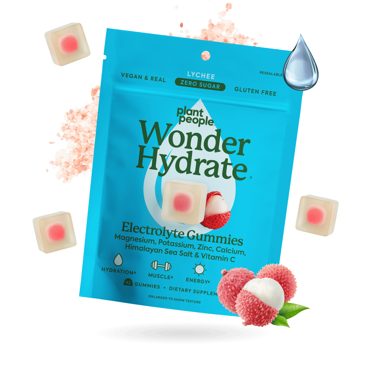 Wonderhydrate Electrolyte Gummies