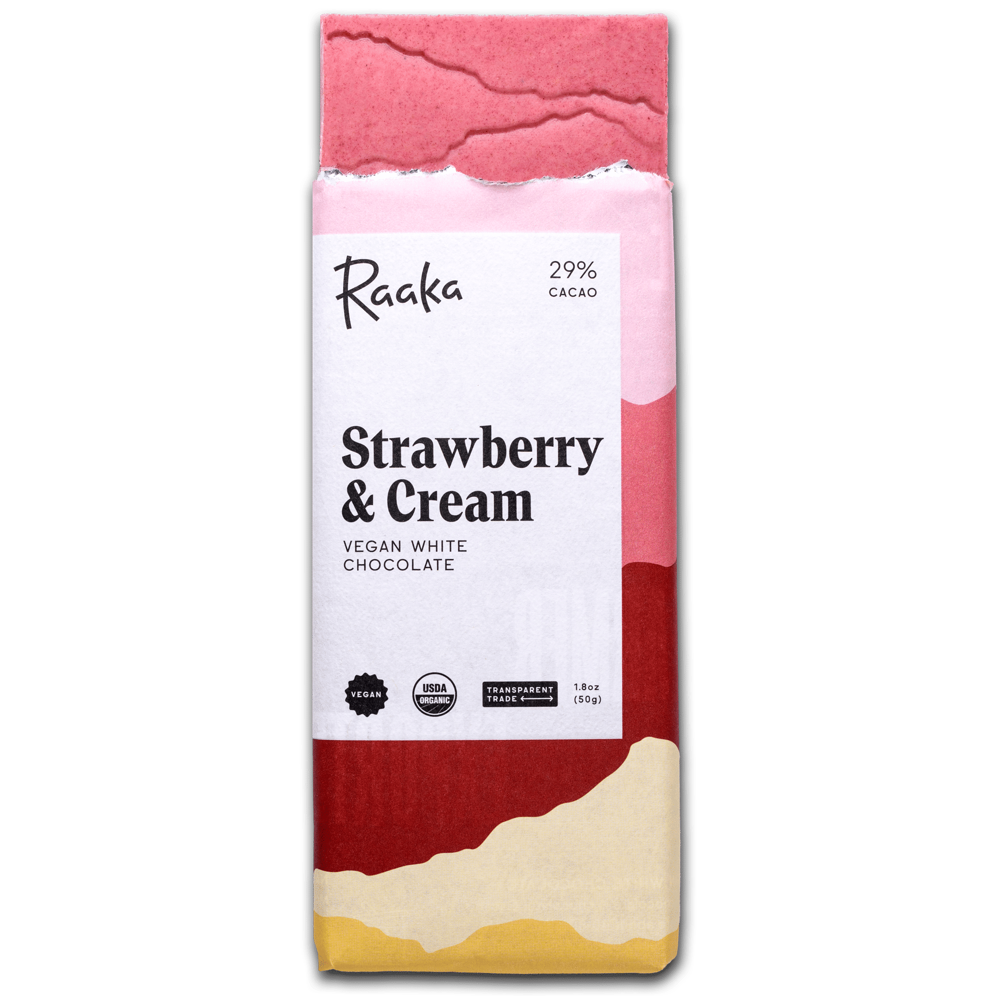 Strawberry & Cream Chocolate Bar