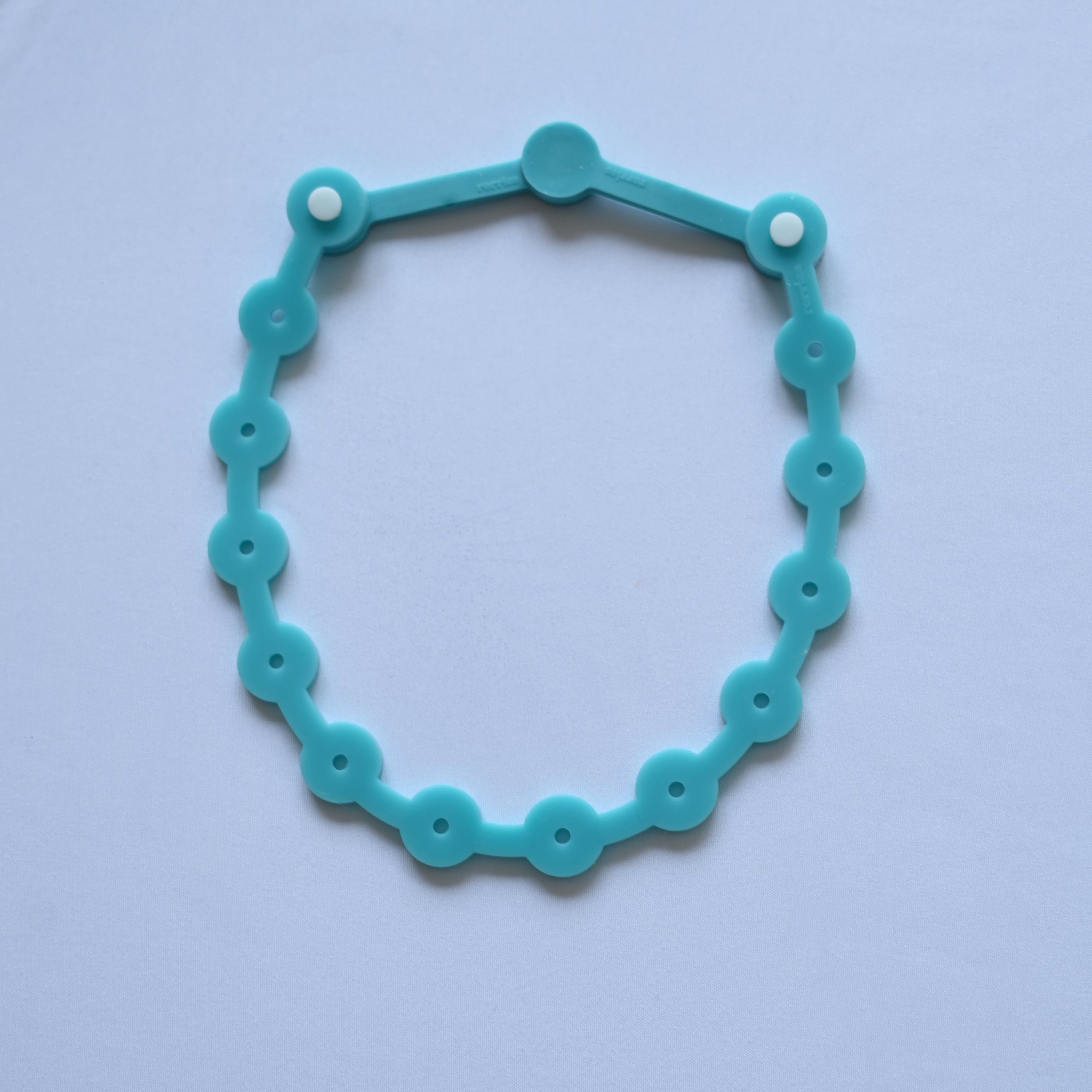 Teal Silichain & Magnet Clips