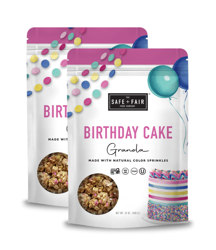 Birthday Cake Granola Pack