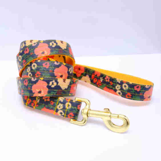 Meadow’ Floral Laminated Cotton