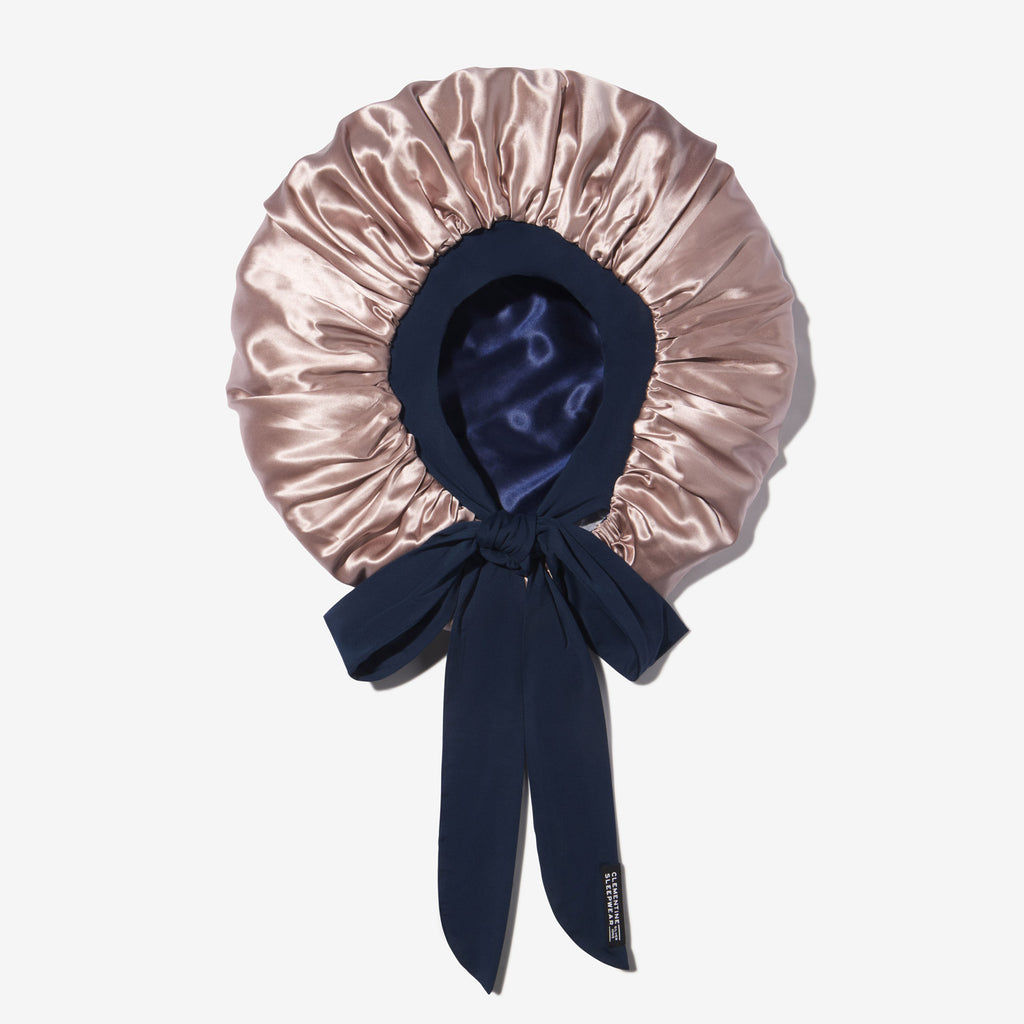 Xl Hair Bonnet Organic Silver Ion Silk
