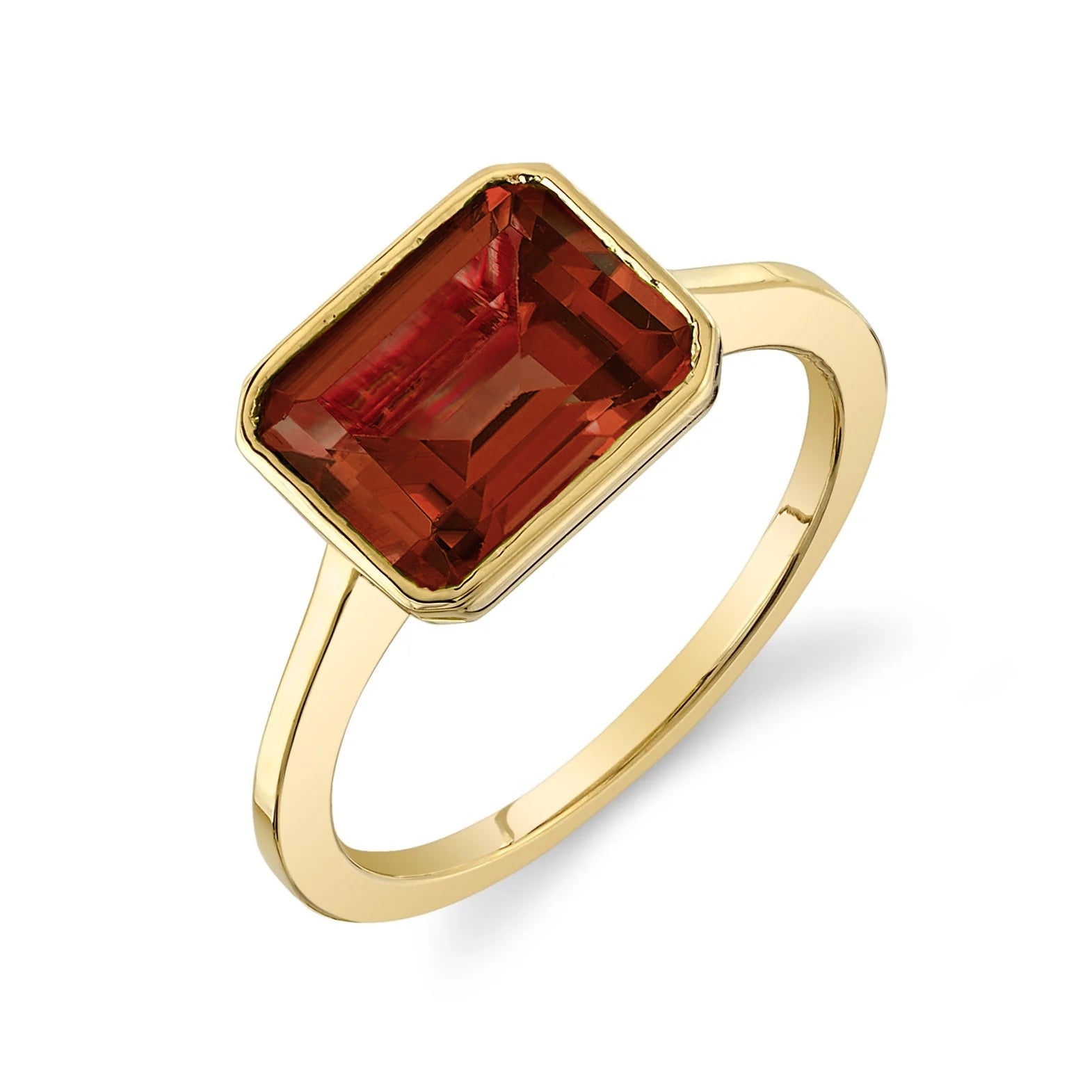 Garnet Julia Birthstone Ring