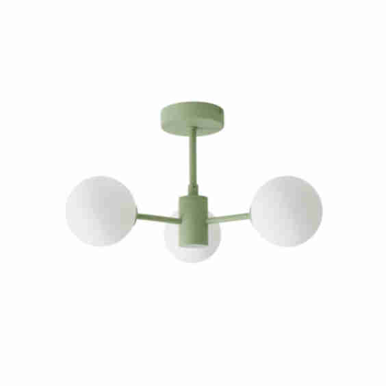 Marlow 3 Arm Flush Ceiling Light