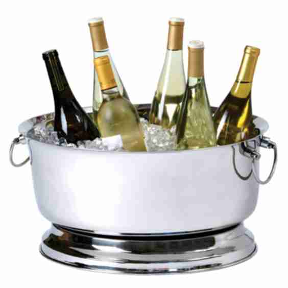 Heavy-Duty Customizable Double-Wall Oval Banquet Party Tub