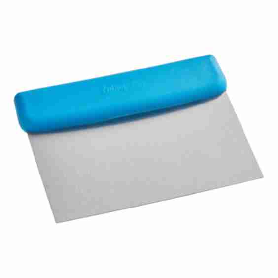 6 1/4" x 3" High Carbon Stainless Steel Dough Cutter Bench Scraper 