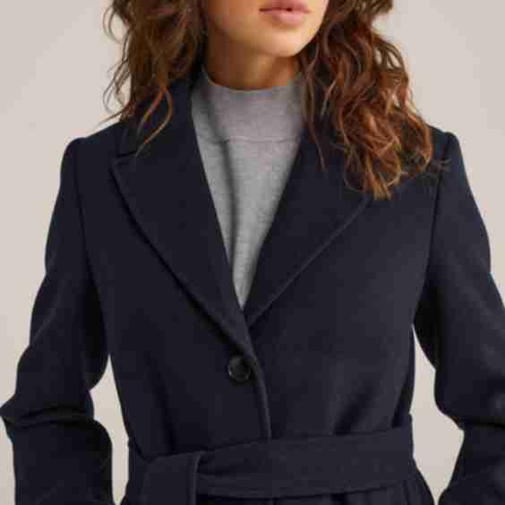 Wool Blend Coat
