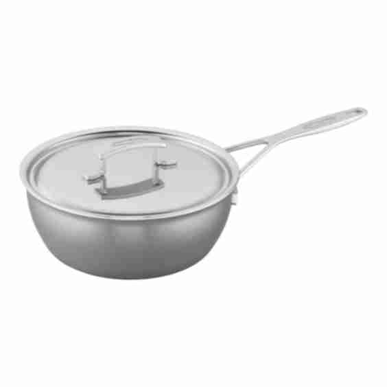 Industry 5 3.5 qt Sauteuse Conical, 18/10 Stainless Steel