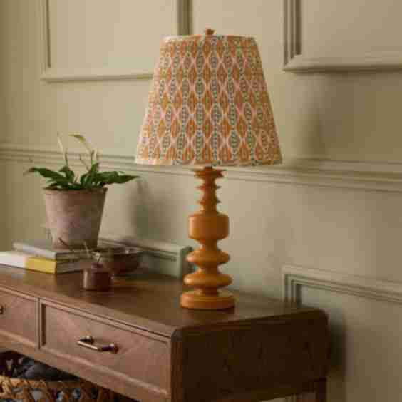 Ochre Yellow Firle Table Lamp