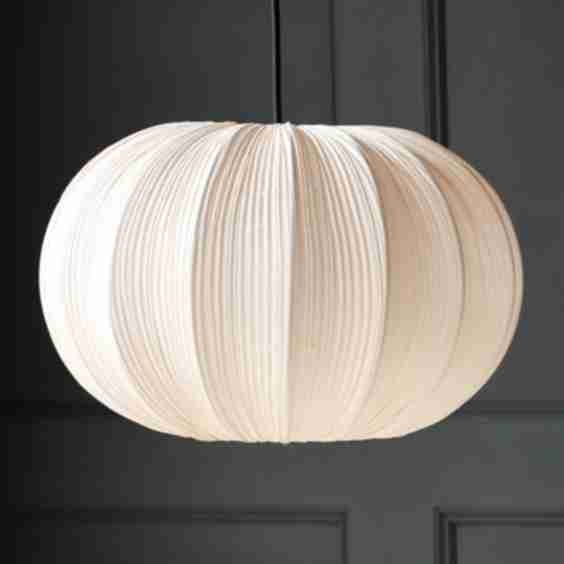 Pleated Fabric Ceiling Light