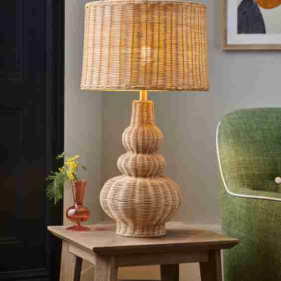 Liana Rattan Table Lamp