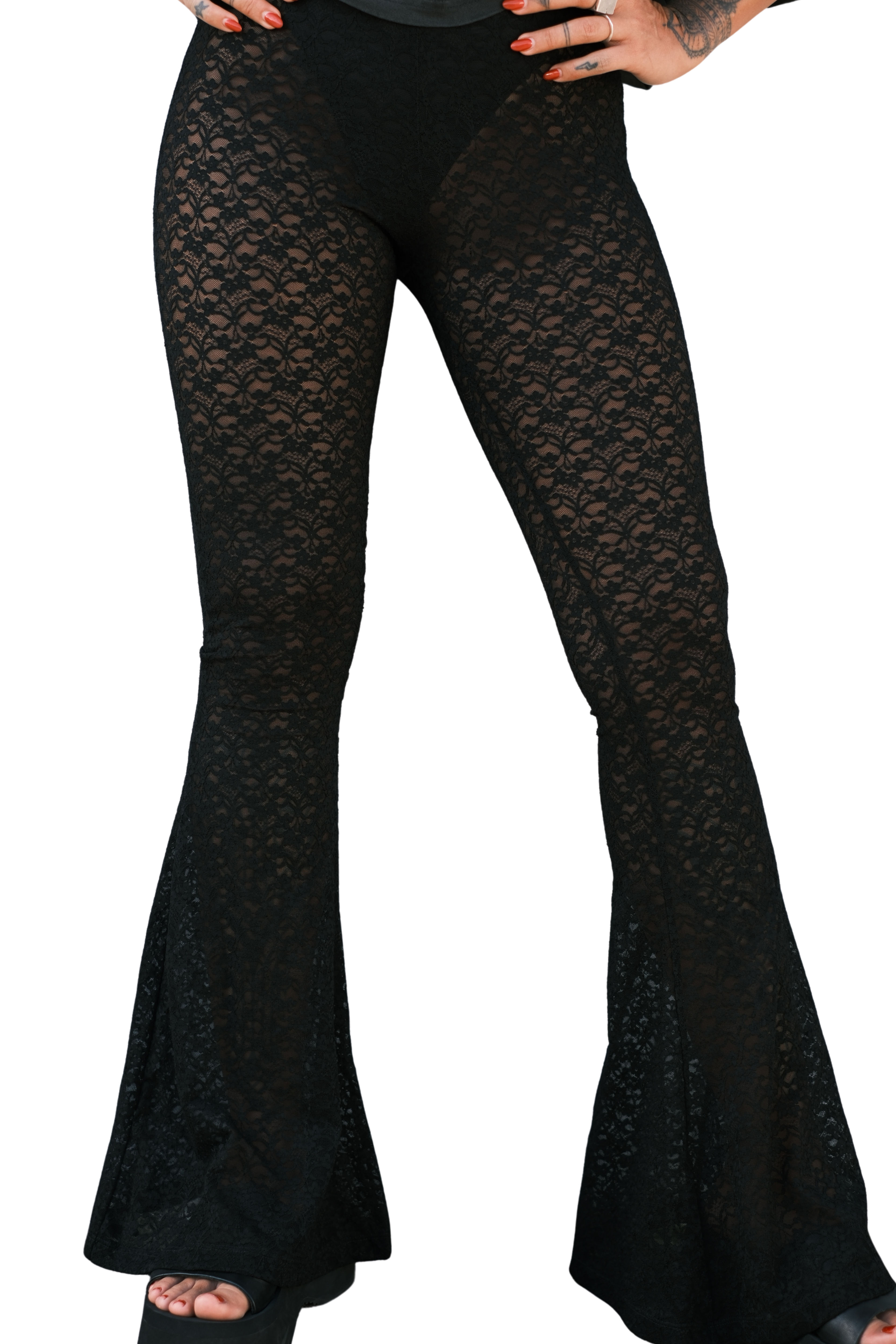 Evolve Lace Flares Pant