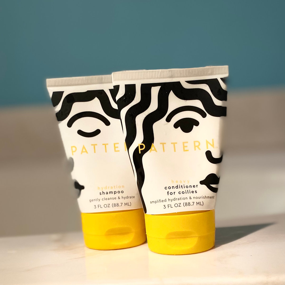 Pattern shampoo store and conditioner