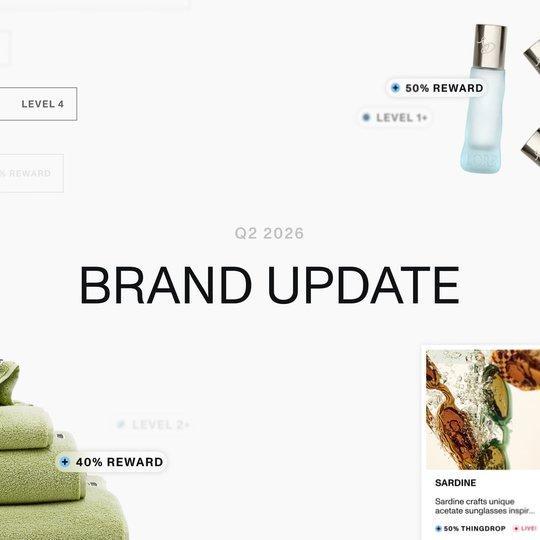 New features for brands on Thingtesting